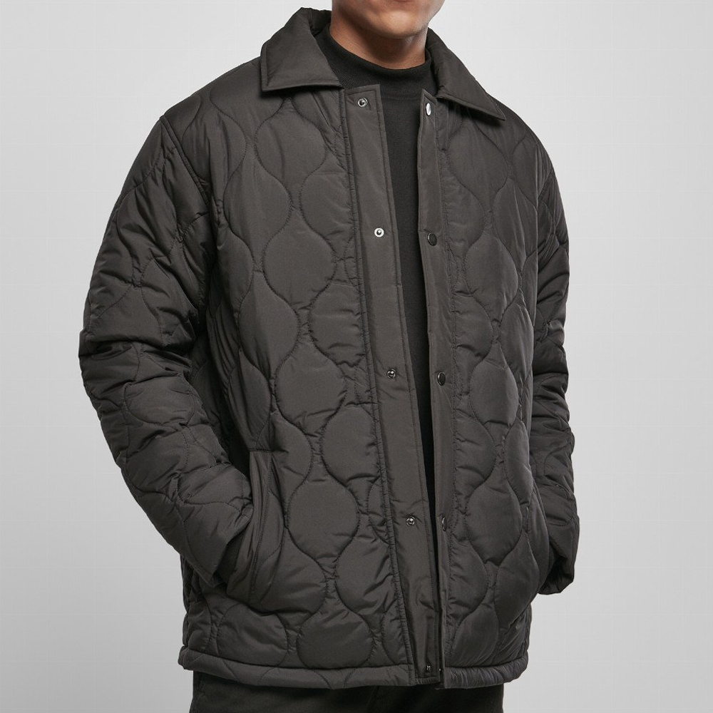 Urban Classics Quilted Coach Jacket black